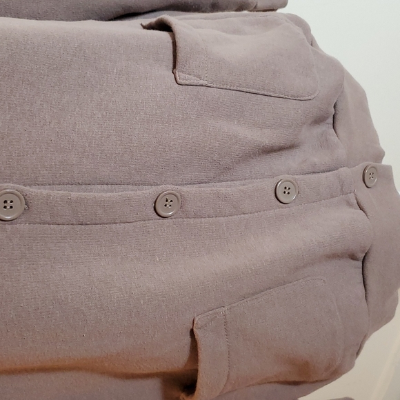 Hasting & Smith brown sweatshirt cardigan - Picture 3 of 7